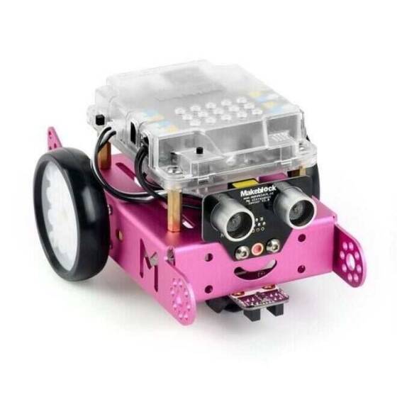 mBot Bluetooth STEM Eğitim Robotu - MakeBlock V1.1 Pembe Kit - 4