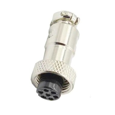 Mike Konnektör 7 Pin 12mm - Dişi - 1