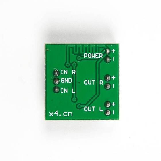 Mini Dijital Amplifikatör modülü USB Şarj Cihazı 3W Çift Kanallı Kablolu - 1
