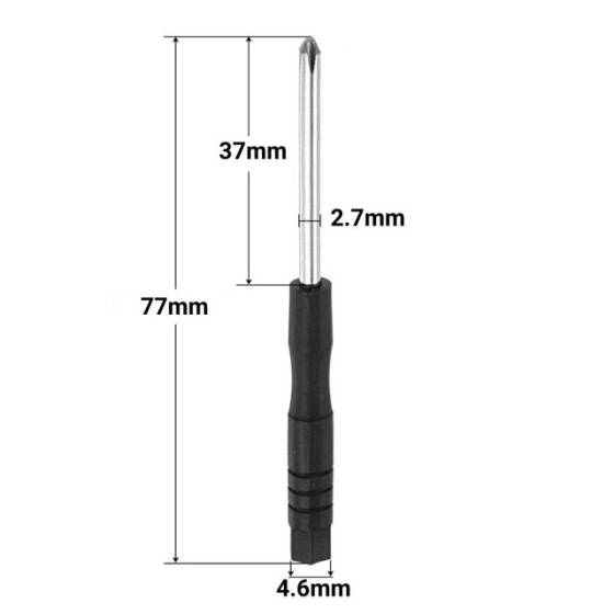Mini Yıldız Tornavida 82x3mm - 2