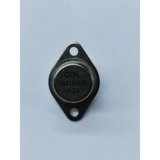 MJ15003 TO-3 20A 140V 200W NPN Transistör - 1