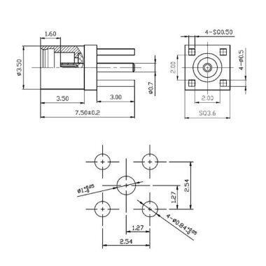 MMCX-KE Dişi Konnektör - 2