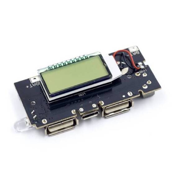 Mobil Güç Arttırıcı DIY18650 Lityum Pil Dijital Çift USB - 12