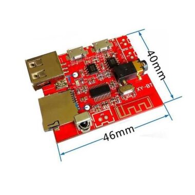MP3 Kumandalı Bluetooth Amfi Devresi SD Kart + USB - 2