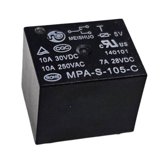 MPA-S-105-C 5V 10A Röle 5 Pin - 1