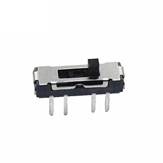 MSS-23D18 2P3T 3 Konumlu 8 Pin Sürgülü Slide Switch - 1
