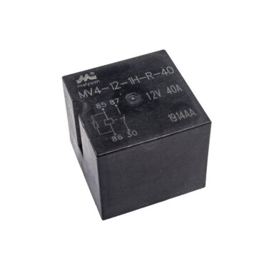 MV4-12-1H-R-40 12V 40A Otomotiv Rölesi 4 Pin - 1