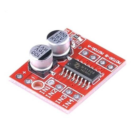 MX1508 DC Motor Sürücü Modülü - 2 Kanal PWM Hız Kontrolü - 1