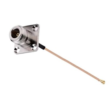 N-KF - IPEX 1 RG178 Dönüştürücü Kablo - 10cm - 1