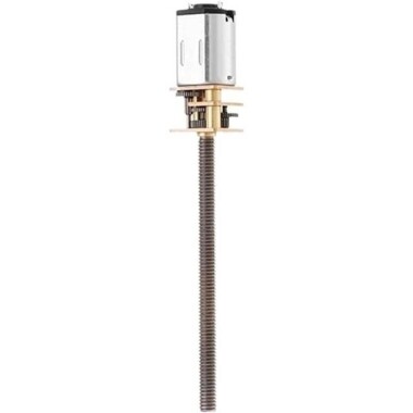 N20-M4 X 55 6V 50RPM Kaba ve Uzun Redüktörlü Motor N20 Vida Dişli Motor Minyatür Dişli Motor - 1