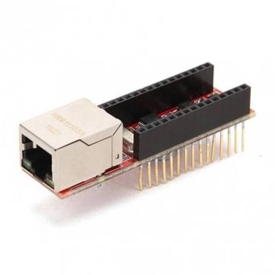 Nano ENC28J60 Ethernet Shield V1.0 Ağ Modülü - 1