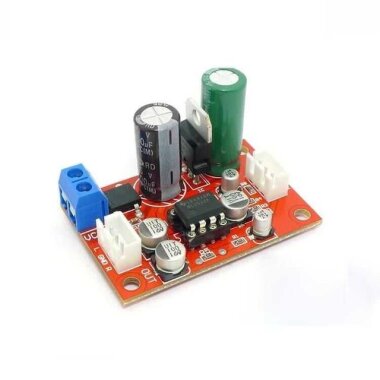 NE5532 Mikrofon Pre-Amplifier Kartı DC 9-24V AC 8-16V - 1