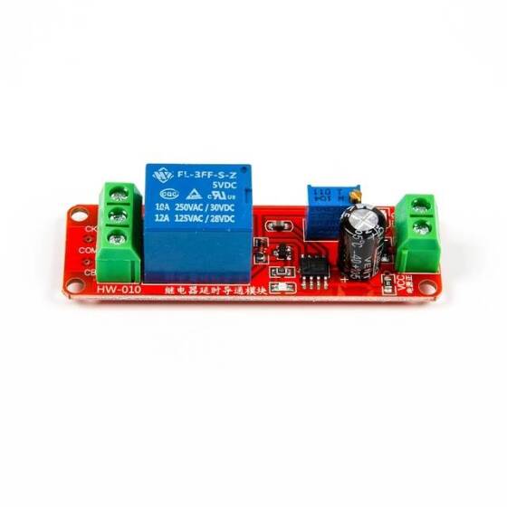 NE555 Gecikme Tek Kararlı Anahtar Modülü Zaman Geciktirme Anahtarı Araçta Elektrik Gecikmesinde Gecikmesi 12V - 4