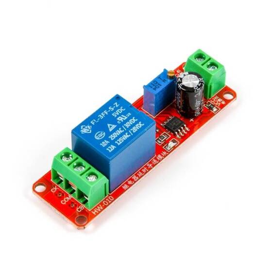 NE555 Gecikme Tek Kararlı Anahtar Modülü Zaman Geciktirme Anahtarı Araçta Elektrik Gecikmesinde Gecikmesi 12V - 5