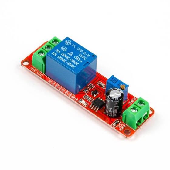 NE555 Gecikme Tek Kararlı Anahtar Modülü Zaman Geciktirme Anahtarı Araçta Elektrik Gecikmesinde Gecikmesi 12V - 6