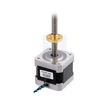 NEMA 17 38 cm Vidalı Milli Bipolar 200 Adım 42×38mm 2.8V Step Motor - PL-2690 - Soyo