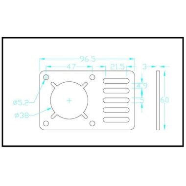 NEMA 23 Step Motor Tutucu - 3