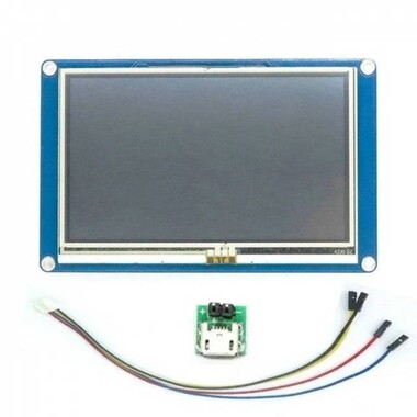 NX4827T043 - 4.3 Inch Nextion HMI Akıllı Dokunmatik TFT Lcd Ekran - 16 MB Dahili Hafıza - 1