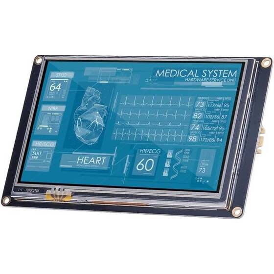 NX8048K050 - 5 Inch Nextion HMI Dokunmatik TFT Lcd Ekran + 8 Port GPIO / 32 MB Dahili Hafıza - 2