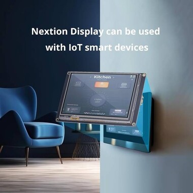 NX8048K050 - 5 Inch Nextion HMI Dokunmatik TFT Lcd Ekran + 8 Port GPIO / 32 MB Dahili Hafıza - 4