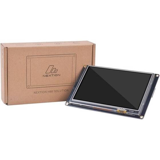 NX8048K050 - 5 Inch Nextion HMI Dokunmatik TFT Lcd Ekran + 8 Port GPIO / 32 MB Dahili Hafıza - 5
