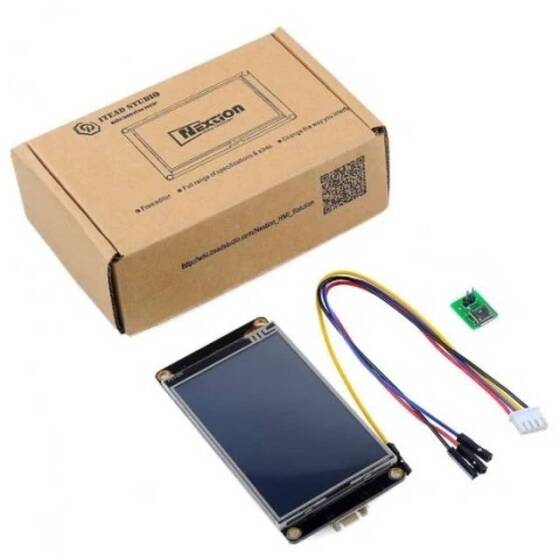 NX8048K050 - 5 Inch Nextion HMI Dokunmatik TFT Lcd Ekran + 8 Port GPIO / 32 MB Dahili Hafıza - 2
