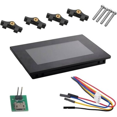 NX8048K070-011C - 7 Inch Nextion HMI Multi-Touch Kapasitif TFT Dokunmatik LCD Ekran ve Muhafaza - 800x400 - 32MB Hafıza - 1