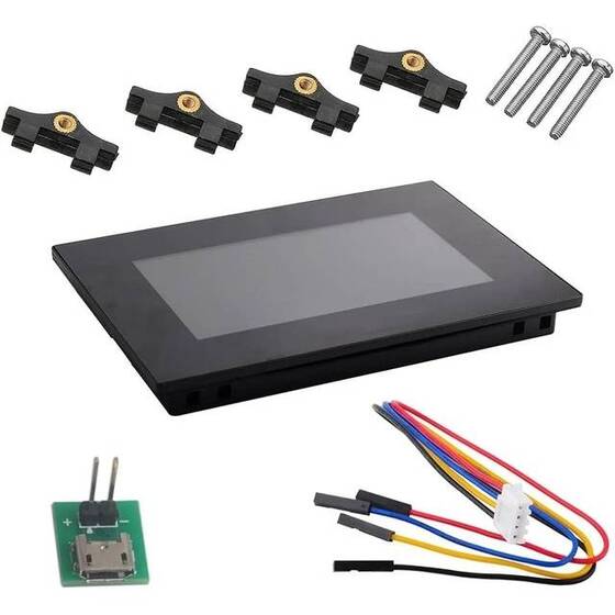 NX8048K070-011C - 7 Inch Nextion HMI Multi-Touch Kapasitif TFT Dokunmatik LCD Ekran ve Muhafaza - 800x400 - 32MB Hafıza - 1