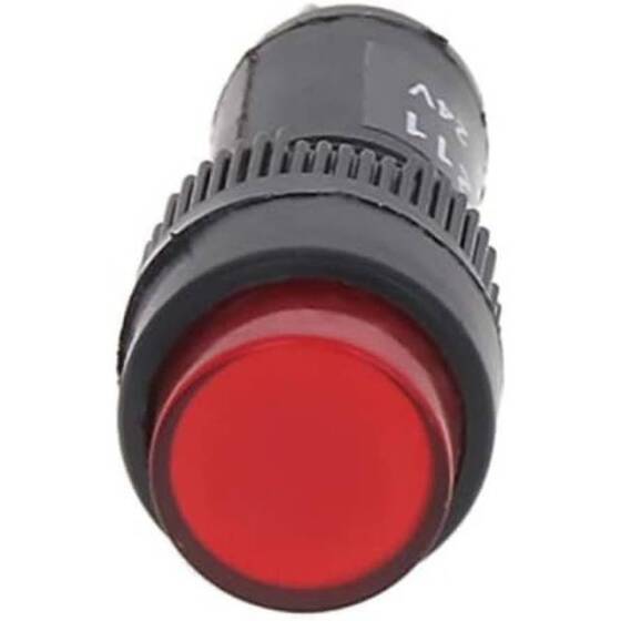 NXD-211 24V Kırmızı Küçük LED Sinyal Led - Sinyal Lambası - 4