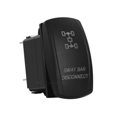ON-OFF Mavi Işıklı Anahtar 5 Pin 12V-24V - Sway Bar Disconnect - Görsu Elektronik
