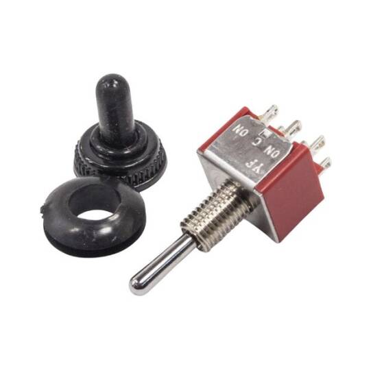 ON-OFF-ON 6 Pin Su Geçirmez Toggle Switch - 1