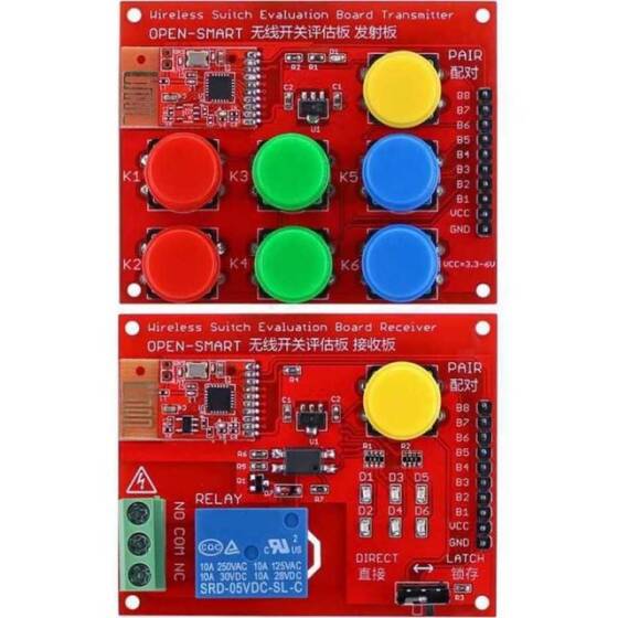 Open-Smart 6 Kanal 2.4GHz Alıcı ve Verici Anahtar Modülü - 2