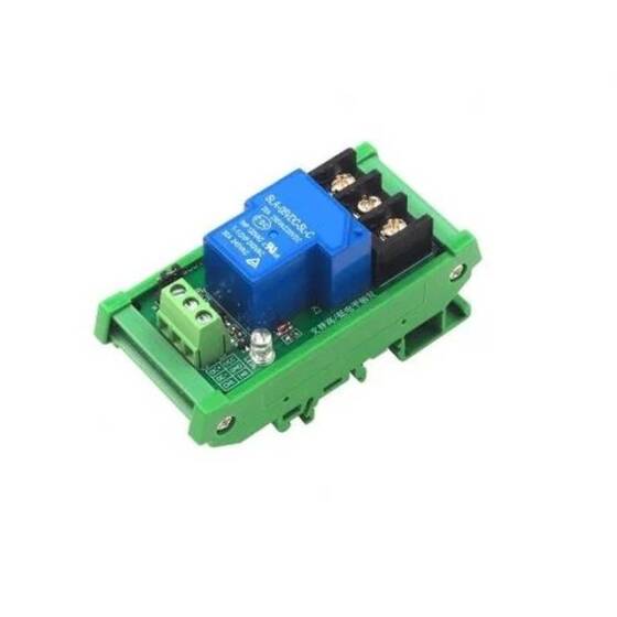 Optocoupler İzolasyonlu 1 Kanal Röle Modülü 30A 24V Kılavuz Raylı Yüksek Ve Düşük Tetikleyiciyi Destekler - 1