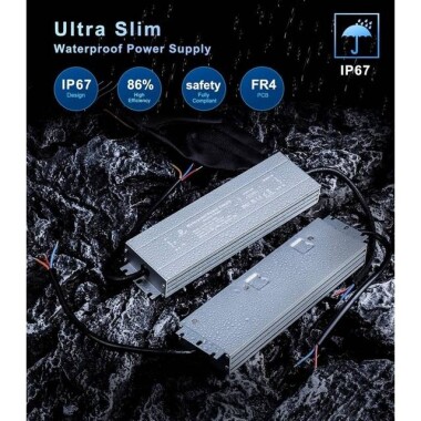 Orijinal Osram 130W 24V Sabit Voltaj Su Geçirmez Güç Kaynağı Ayarlanabilir Işık - 2