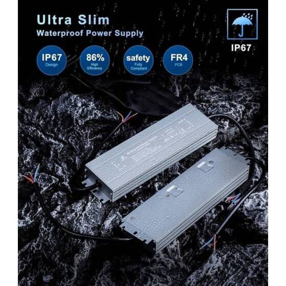 Orijinal Osram 130W 24V Sabit Voltaj Su Geçirmez Güç Kaynağı Ayarlanabilir Işık - 2