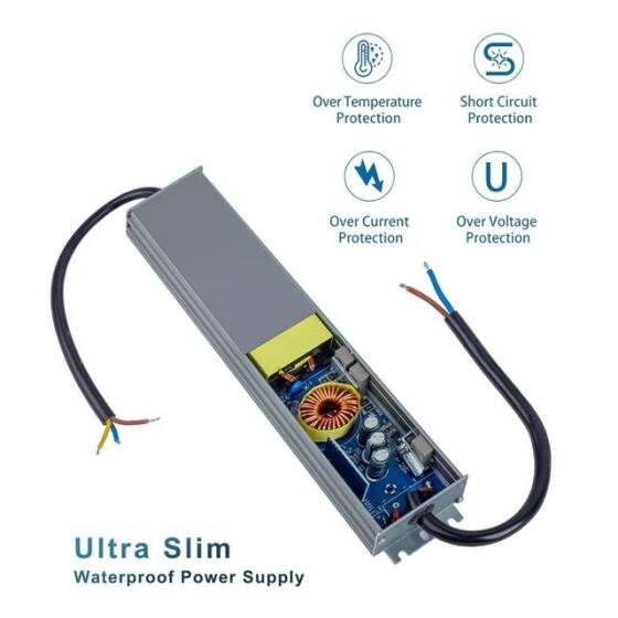 Orijinal Osram 130W 24V Sabit Voltaj Su Geçirmez Güç Kaynağı Ayarlanabilir Işık - 4