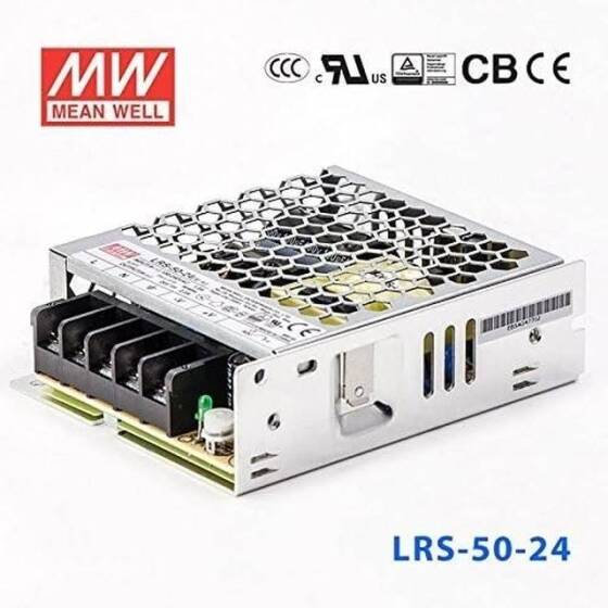 Orijinal Tayvan MEAN WELL LRS-50-24 Güç Kaynağı - 4