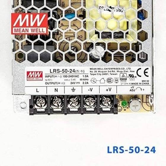 Orijinal Tayvan MEAN WELL LRS-50-24 Güç Kaynağı - 5