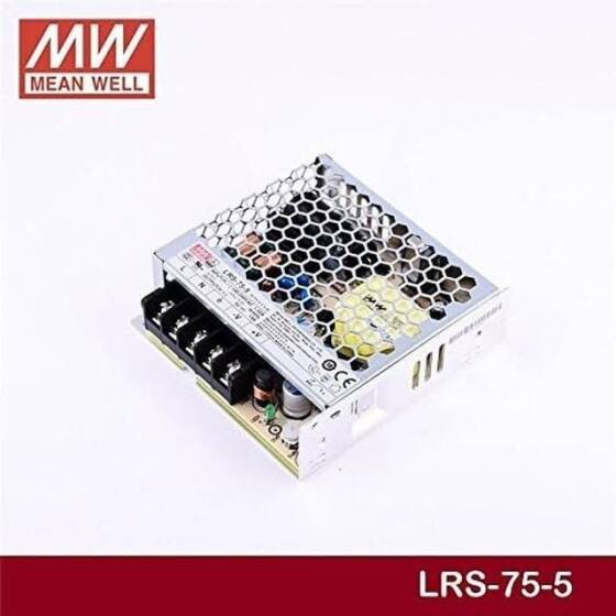 Orijinal Tayvan MEAN WELL LRS-75-5 Güç Kaynağı - 3