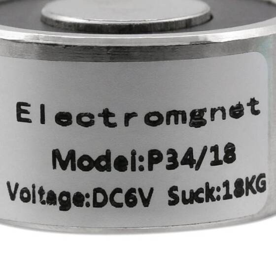 P160/50 24V DC Elektromıknatıs 800KG Tutma Gücü - 4