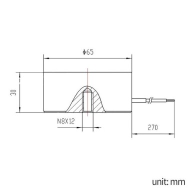 P25/11 12V DC Elektromıknatıs 5KG Tutma Gücü - 5