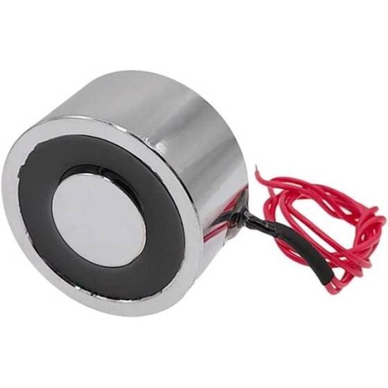 P25/20 36V DC Elektromıknatıs 10KG Tutma Gücü - 4