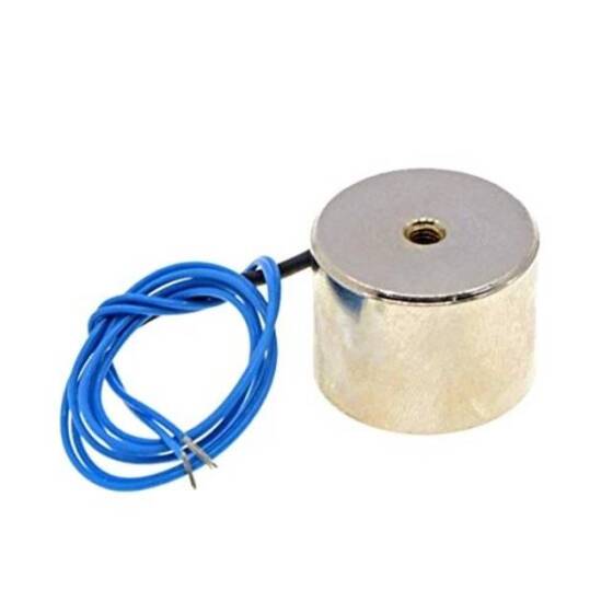 P30/25 24V DC Elektromıknatıs - 15 kg Tutma Kuvveti - 4