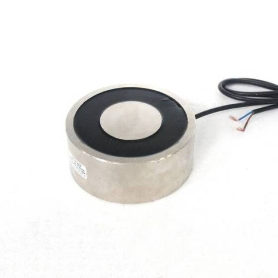 P34/25 12V DC Elektromıknatıs 25KG Tutma Gücü - 1