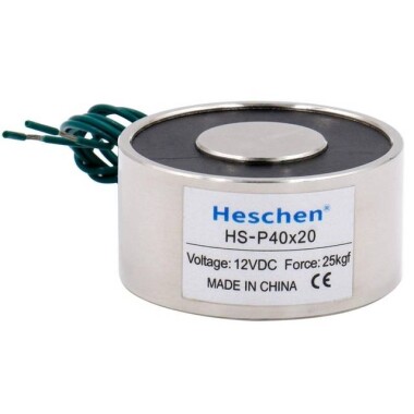 P200/40 24V DC Elektromıknatıs 1000KG Tutma Gücü - 1