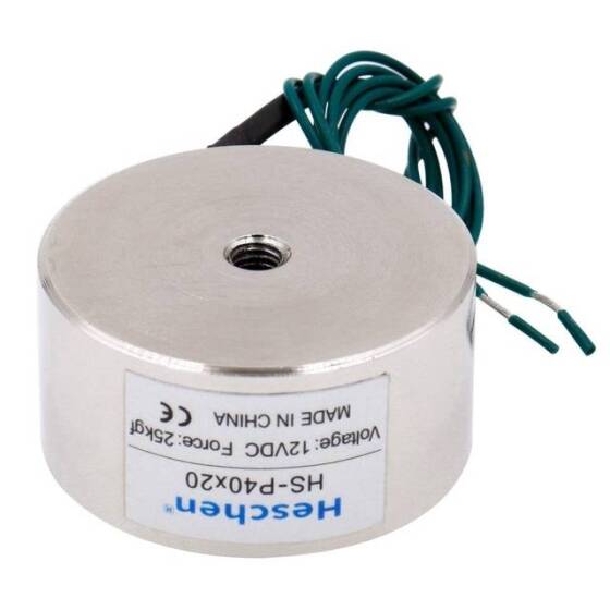 P200/40 24V DC Elektromıknatıs 1000KG Tutma Gücü - 3