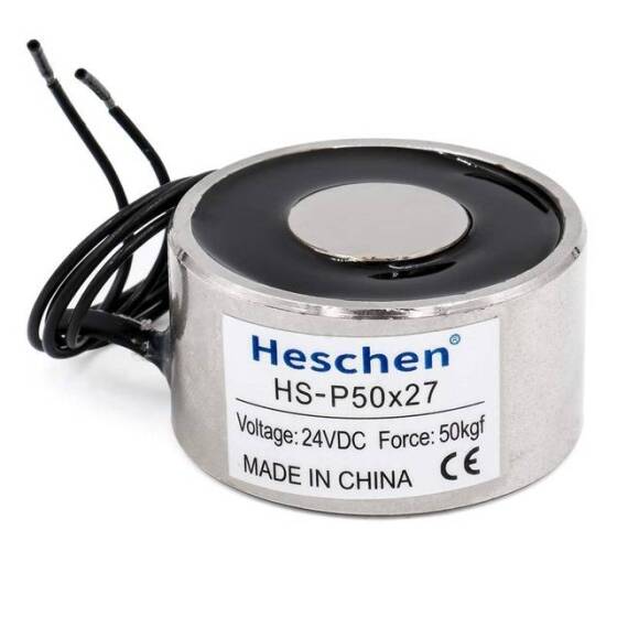 P15/15 24V DC Elektromıknatıs 2.5KG Tutma Gücü - 1