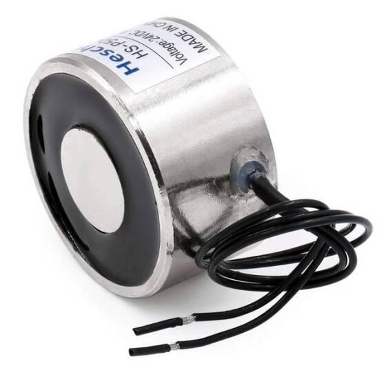P15/15 24V DC Elektromıknatıs 2.5KG Tutma Gücü - 2