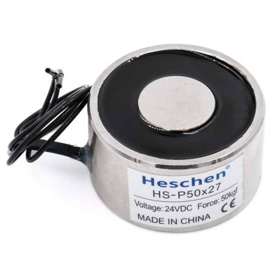 P15/15 24V DC Elektromıknatıs 2.5KG Tutma Gücü - 3