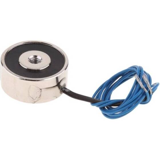 P59/34 24V DC Elektromıknatıs 75KG Tutma Gücü - 1